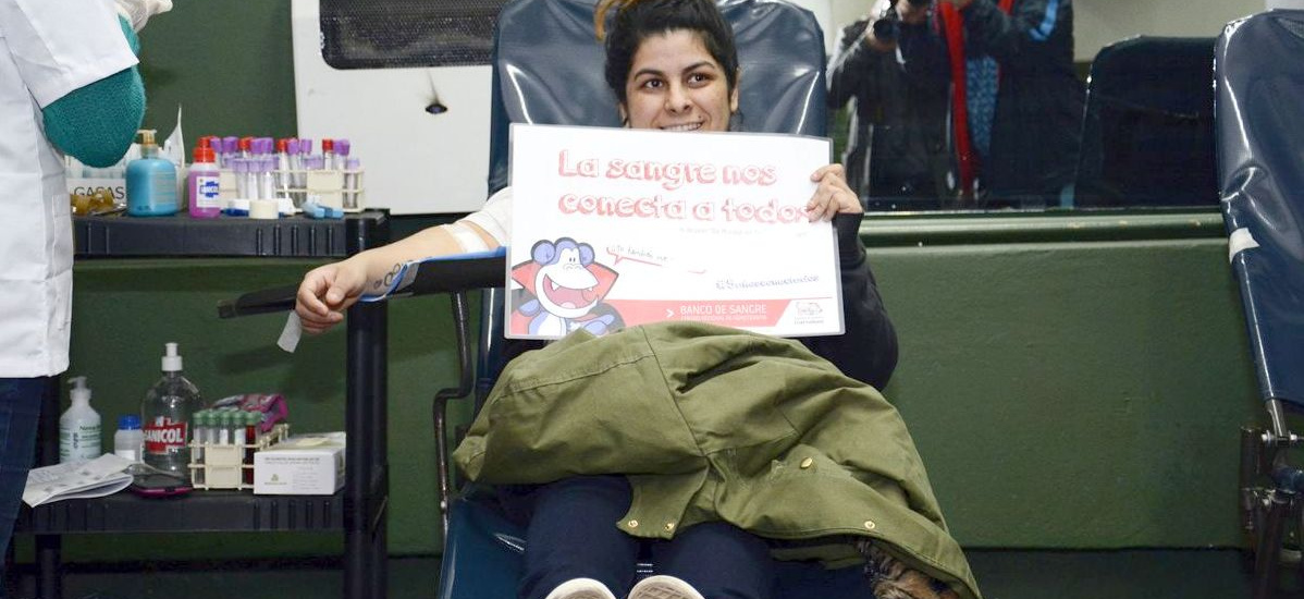 Vecinos de Brown donaron sangre en el marco de una campaña del municipio